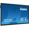 iiyama TE8614MIS-B1AG affichage de messages Écran plat interactif 2,17 m (85.6") LCD Wifi 435 cd m² 4K Ultra HD Noir Écran