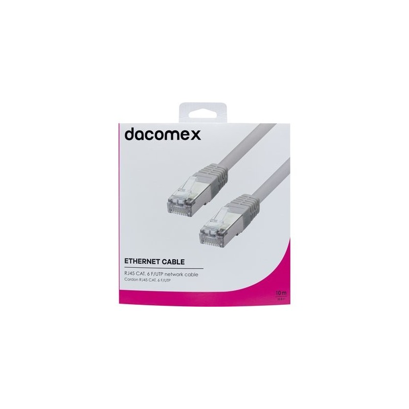 Dacomex 199069 câble de réseau Gris 5 m Cat6 F UTP (FTP)