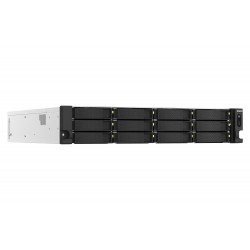 QNAP TS-h1887XU-RP NAS Rack (2 U) Ethernet LAN Noir, Blanc E-2334