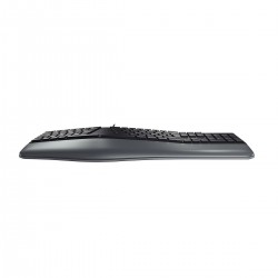 CHERRY KC 4500 ERGO clavier USB QWERTY Anglais américain Noir