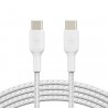 Belkin CAB004BT2MWH2PK câble USB 2 m USB 2.0 USB C Blanc