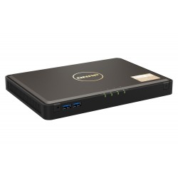 QNAP TBS-464 NAS Bureau Ethernet LAN Noir N5105