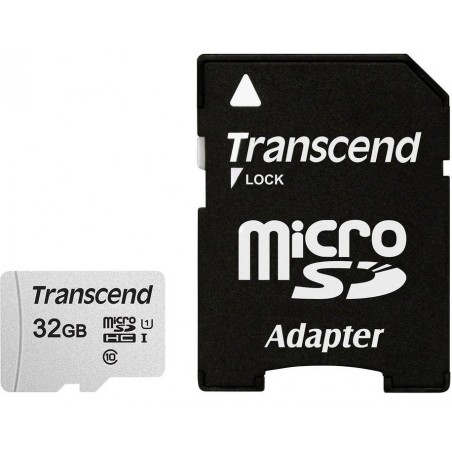 Transcend microSDHC 300S 32GB 32 Go NAND Classe 10