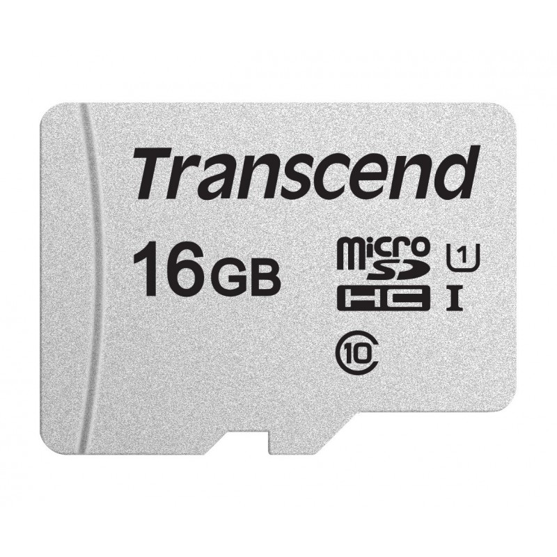 Transcend TS16GUSD300S mémoire flash 16 Go MicroSDHC NAND Classe 10