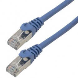 MCL 5m Cat6 S FTP câble de réseau Bleu S FTP (S-STP)