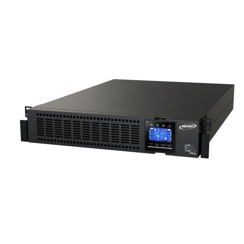 Infosec E3 Pro 5000 RT alimentation d'énergie non interruptible Double-conversion (en ligne) 5 kVA 4500 W