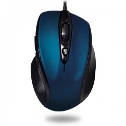 ADVANCE S-6D-BL souris Droitier USB Type-A Optique 1000 DPI