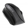 CHERRY MW 4500 LEFT Souris ergonomique sans fil, pour gauchers, noir, USB