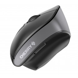 CHERRY MW 4500 LEFT Souris ergonomique sans fil, pour gauchers, noir, USB