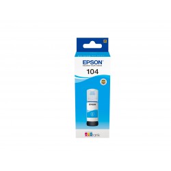 Epson 104 EcoTank Cyan ink bottle