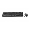 Logitech Wireless Combo MK270 clavier Souris incluse USB AZERTY Français Noir