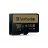 Verbatim Pro+ 64 Go MicroSDHC MLC Classe 10