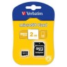 Verbatim microSD 2GB with adapter 2 Go