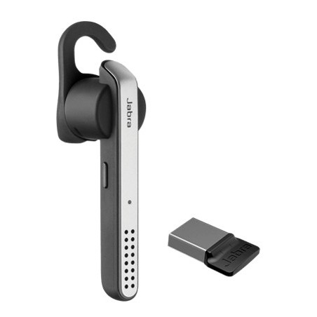 Jabra Stealth UC MS Casque Sans fil Crochets auriculaires, Ecouteurs Appels Musique Micro-USB Bluetooth Noir