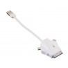 MCL USB2-3CL hub & concentrateur 480 Mbit s Blanc