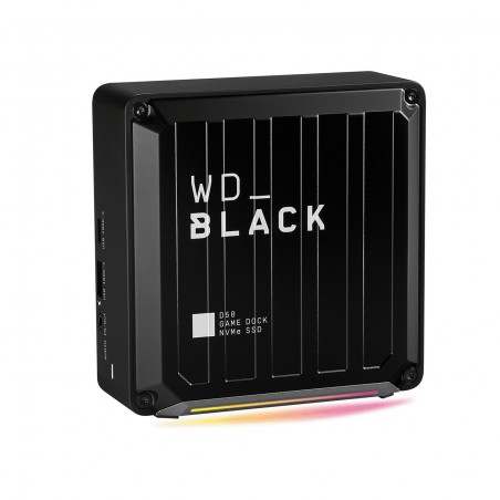 Western Digital D50 Avec fil Thunderbolt 3 Noir