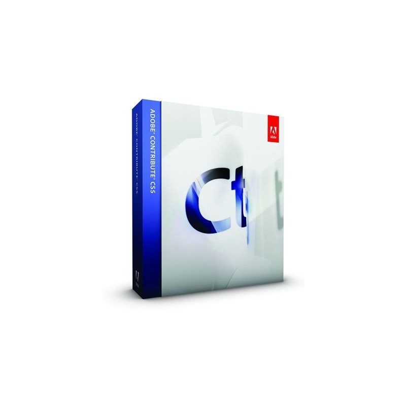 Adobe Contribute CS5 (v6.5), Win, FRE, DVD Set Éditeur HTML