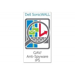 SonicWall Gateway Anti-Malware Pare-feu Multilingue 1 année(s)