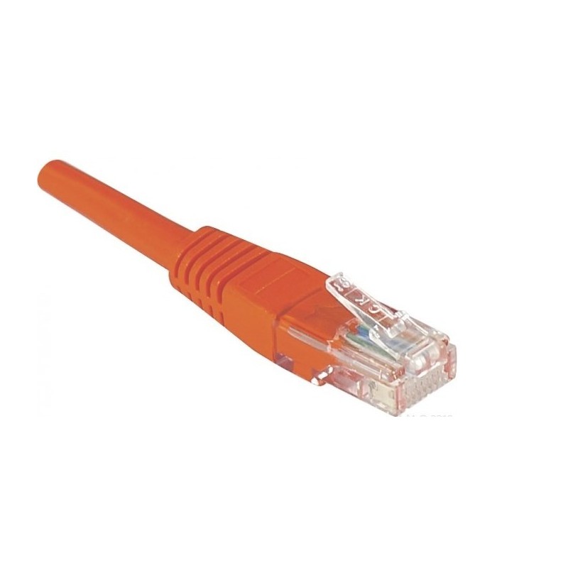 Dexlan RJ-45 Cat6 M M 15m câble de réseau Orange U UTP (UTP)