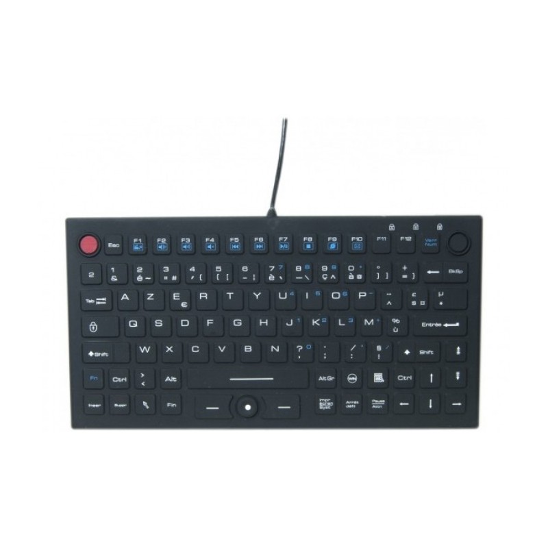 CUC Exertis Connect 574436 clavier Souris incluse USB ĄŽERTY Français Noir