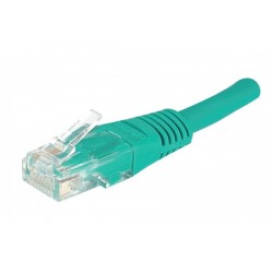 Dexlan RJ-45, 9.84ft câble de réseau Vert 3 m Cat5e U UTP (UTP)