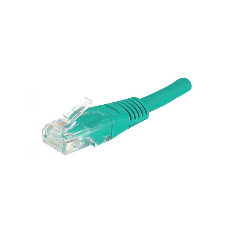 Dexlan RJ-45, 9.84ft câble de réseau Vert 3 m Cat5e U UTP (UTP)