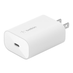 Belkin WCA004VF1MWH-B6 chargeur d'appareils mobiles Téléphone portable Blanc USB Charge rapide Intérieure