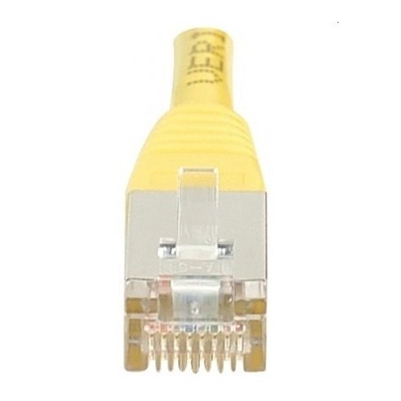 Dexlan RJ-45 Cat5e M M 20m câble de réseau Jaune F UTP (FTP)