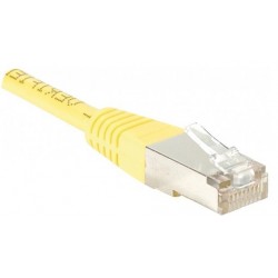 Dexlan RJ-45 Cat5e M M 20m câble de réseau Jaune F UTP (FTP)