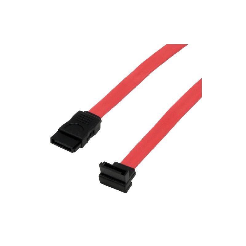 MCL 1m SATA3 câble SATA SATA 7-pin Noir, Rouge