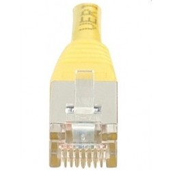 Dexlan RJ-45 Cat5e M M 10m câble de réseau Jaune F UTP (FTP)