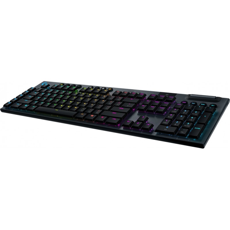 Logitech G G915 clavier RF sans fil + Bluetooth AZERTY Français Charbon