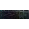 Logitech G G915 clavier RF sans fil + Bluetooth AZERTY Français Charbon