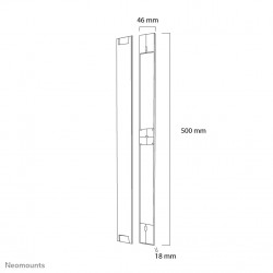 Neomounts cache-câble