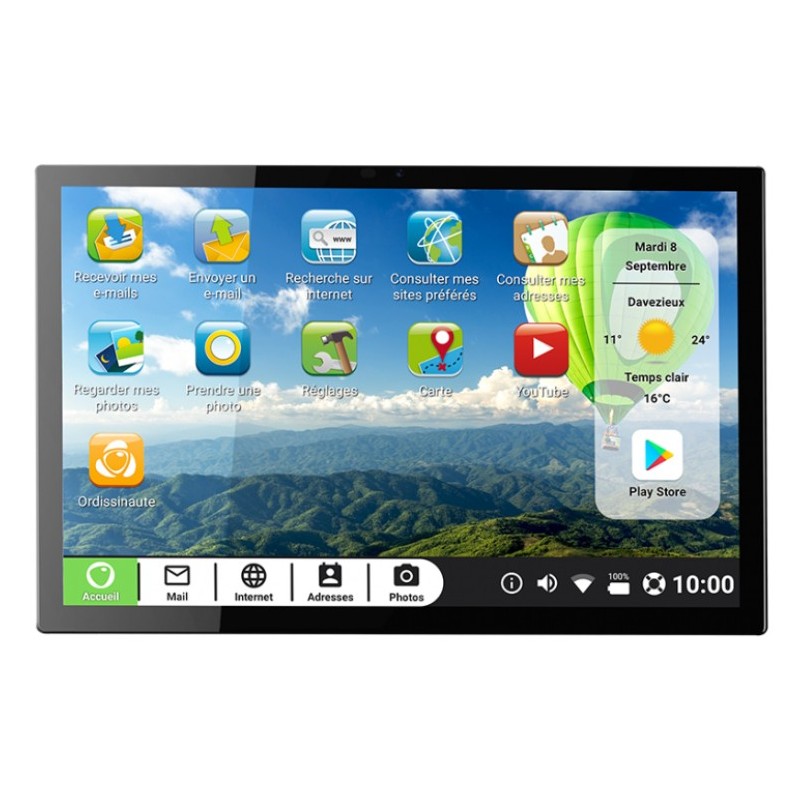 ORDISSIMO ART0418 tablette 4G 64 Go 25,6 cm (10.1") 4 Go Wi-Fi 5 (802.11ac) Android 10 Noir