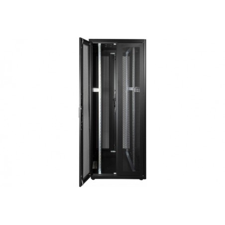 Baie pro 47U 800x1000 2ventil,2ventil,2 flancs 4 Mts noir