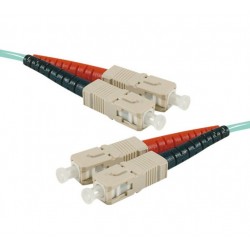 Générique ECF-393275 câble InfiniBand et à fibres optiques 15 m SC Couleur aqua