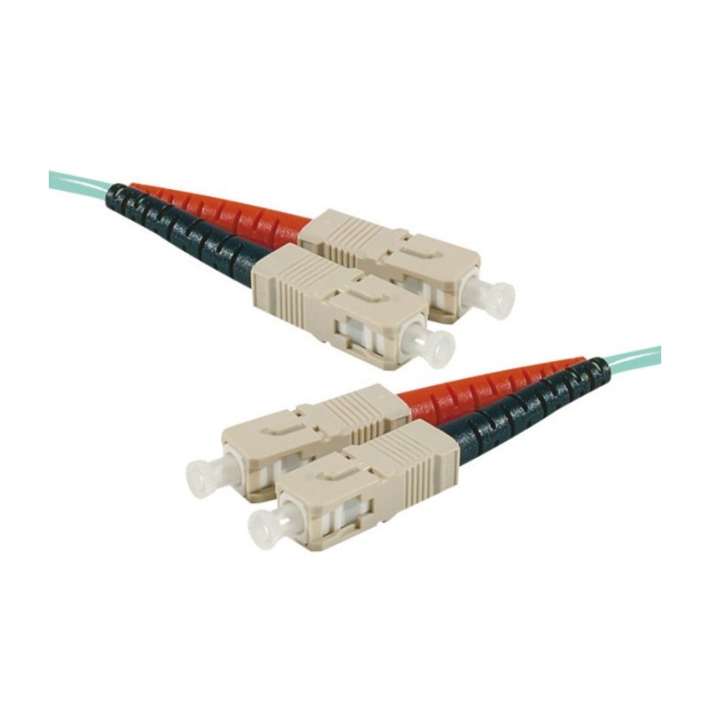 Générique ECF-393275 câble InfiniBand et à fibres optiques 15 m SC Couleur aqua