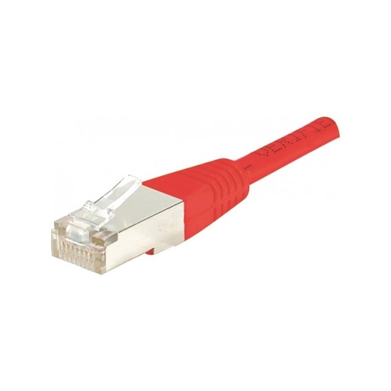 Dexlan 25m, RJ-45 câble de réseau Rouge Cat6 F UTP (FTP)