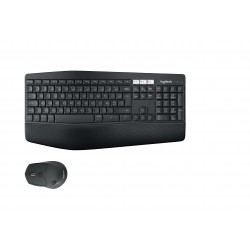 Logitech MK850 Performance clavier Souris incluse RF sans fil + Bluetooth AZERTY Français Noir