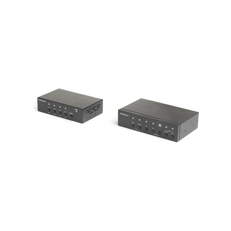 StarTech.com Adaptateur HDMI sur Ethernet avec switch et scaler vidéo intégrés