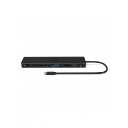 Port Designs 901906-W station d'accueil Avec fil USB 3.2 Gen 2 (3.1 Gen 2) Type-C Noir