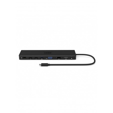 Port Designs 901906-W station d'accueil Avec fil USB 3.2 Gen 2 (3.1 Gen 2) Type-C Noir