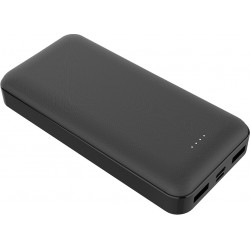 BIG BEN PB200002A1CB banque d'alimentation électrique Lithium Polymère (LiPo) 20000 mAh Noir