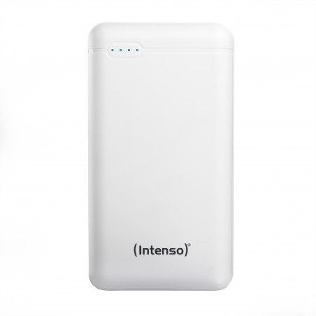 Intenso XS20000 Powerbank Zusatzakku LiPo 20000 mAh 7313552 Lithium Polymère (LiPo) Blanc