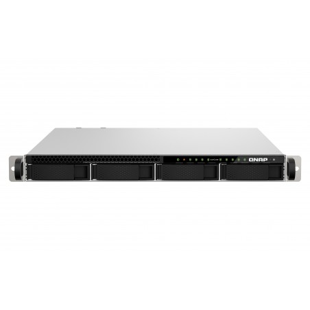 QNAP TS-h987XU-RP NAS Rack (1 U) Ethernet LAN Noir, Argent E-2334