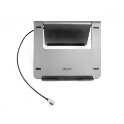 Acer HP.DSCAB.012 Support de livres Supports de Laptop Argent 39,6 cm (15.6")