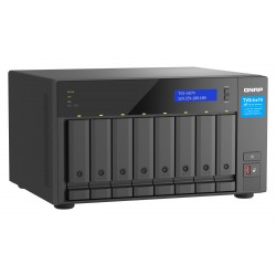 QNAP TVS-h874X NAS Tower Ethernet LAN Noir