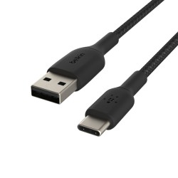 Belkin CAB002BT0MBK câble USB 0,15 m USB A USB C Noir