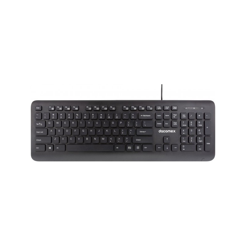 DACOMEX Clavier K500-UC USB Type-C noir